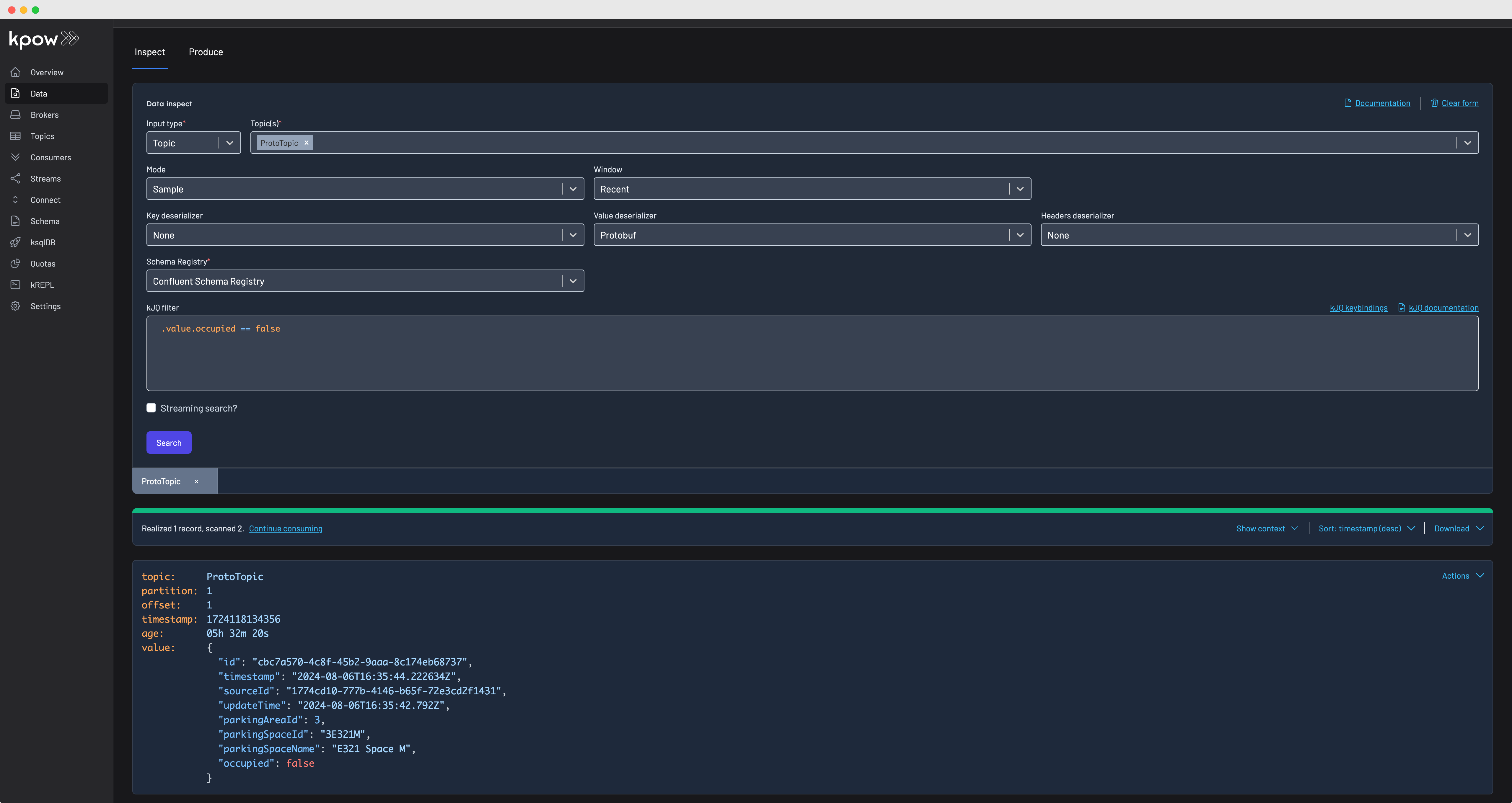 Default fields for Protobuf