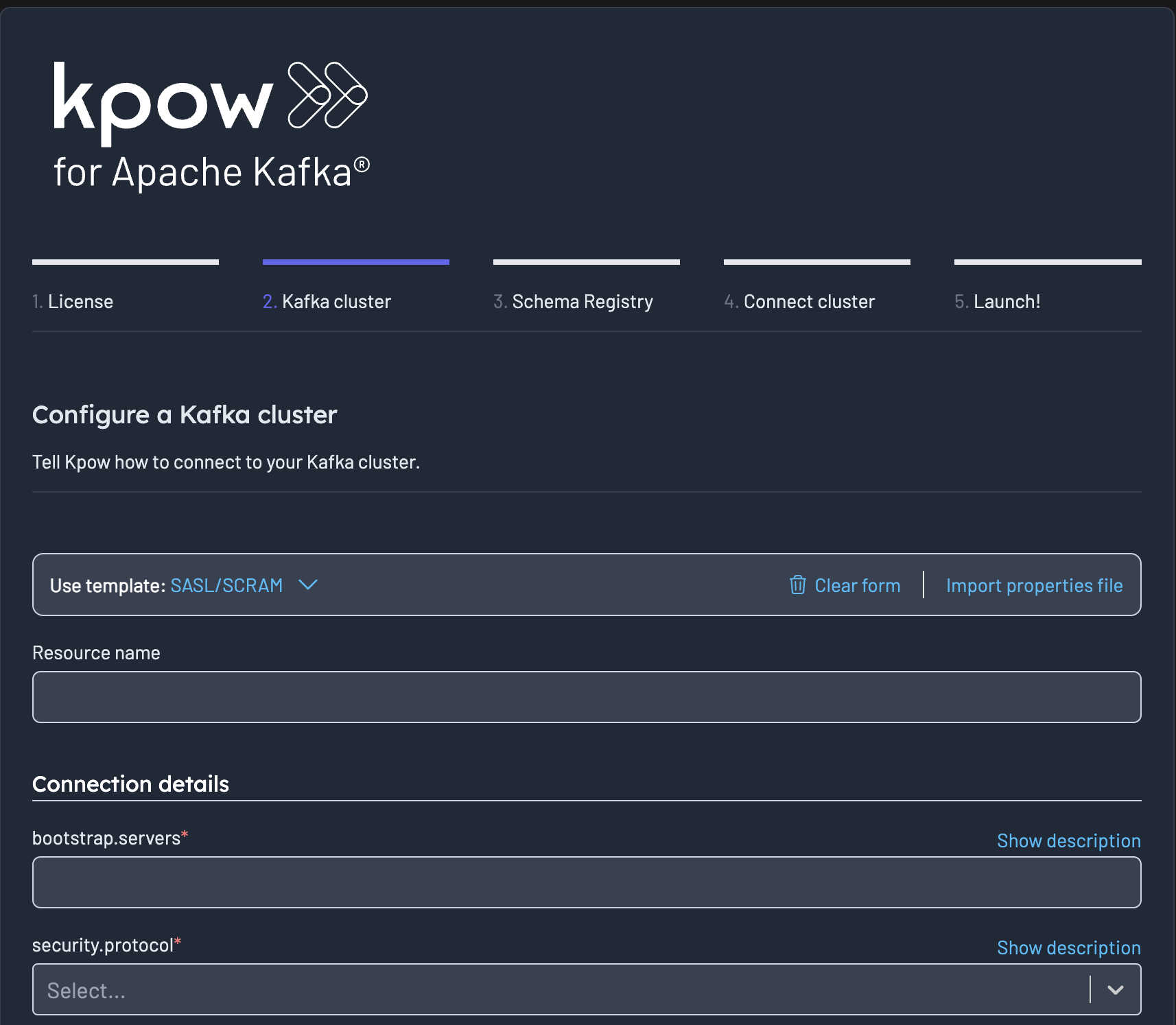 Kpow Community Setup Wizard